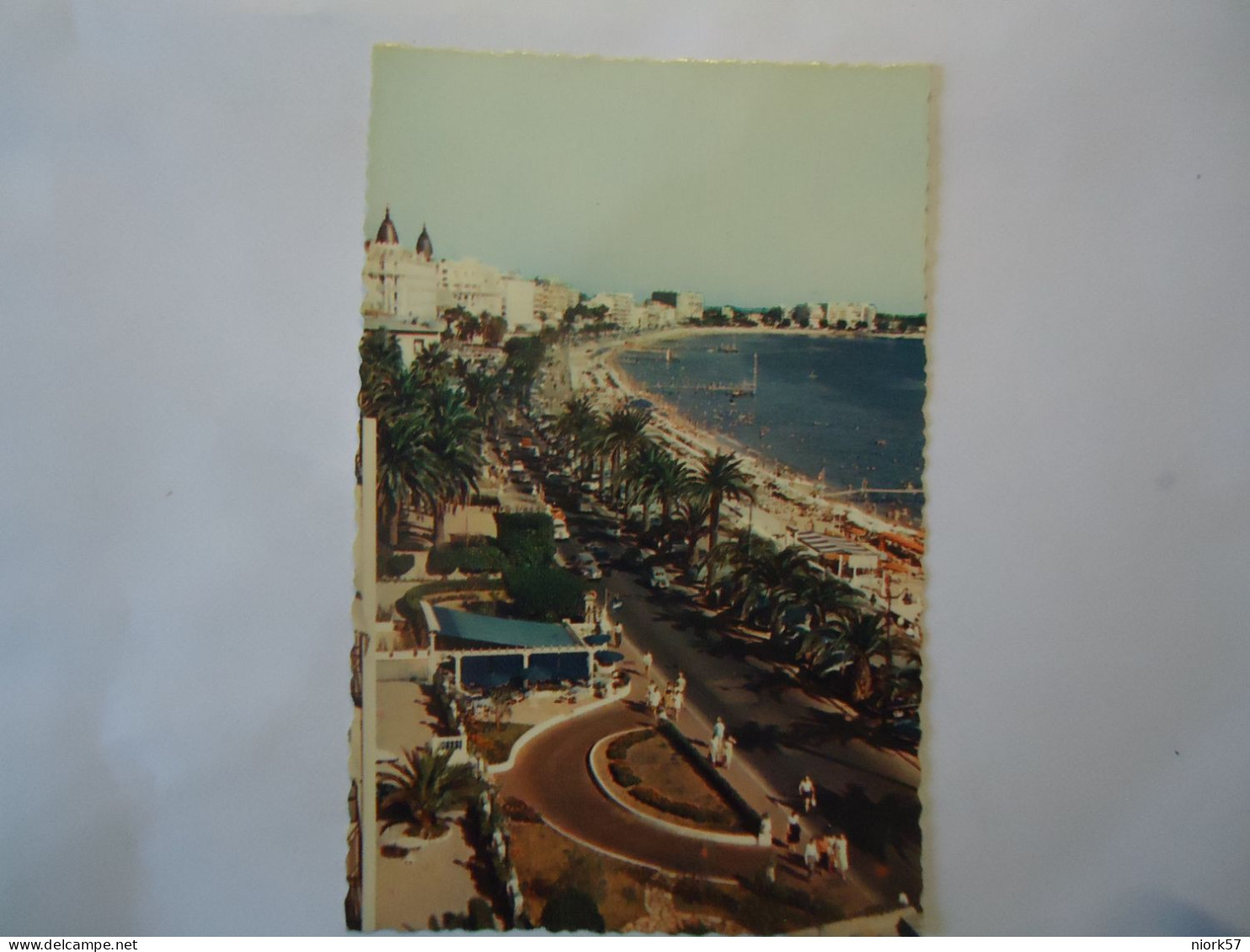 FRANCE POSTCARDS  CANNES LA PROMENADE 1959 - Altri & Non Classificati