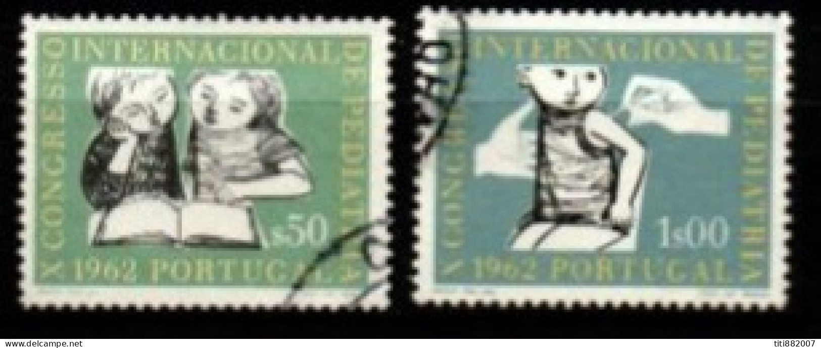 PORTUGAL  -   1962.  Y&T N° 904 / 905 Oblitérés.  Pédiatrie - Used Stamps