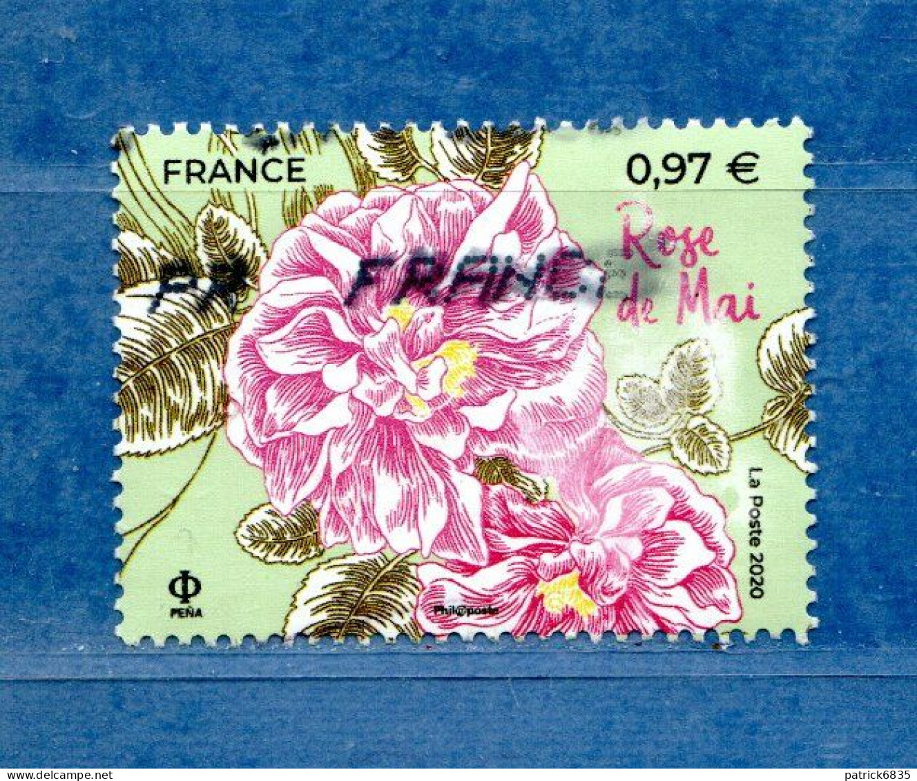 France °-  2020  -  La ROSE De MAI.  Yvert.  5400.  Oblitéré. - Used Stamps