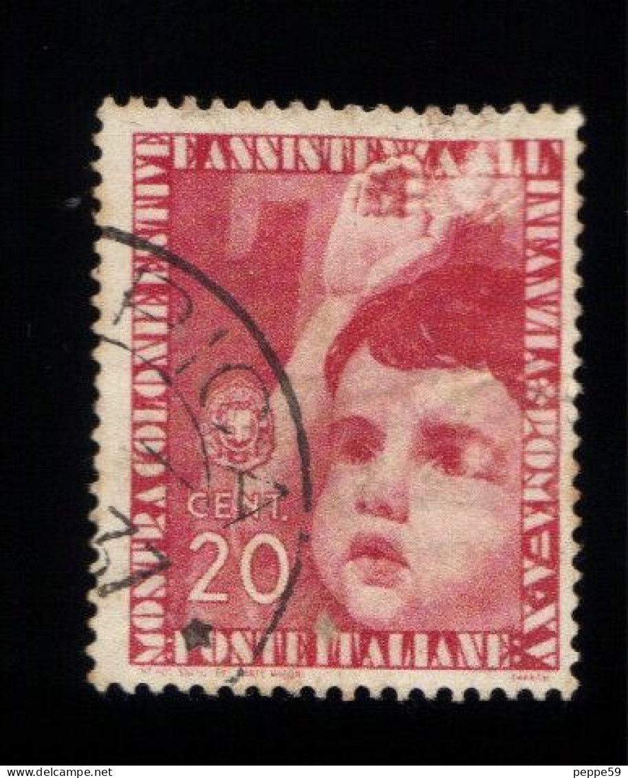 Francobolli Regno - Vittorio Emanuele III - Infanzia Da  20 Cent. - Used