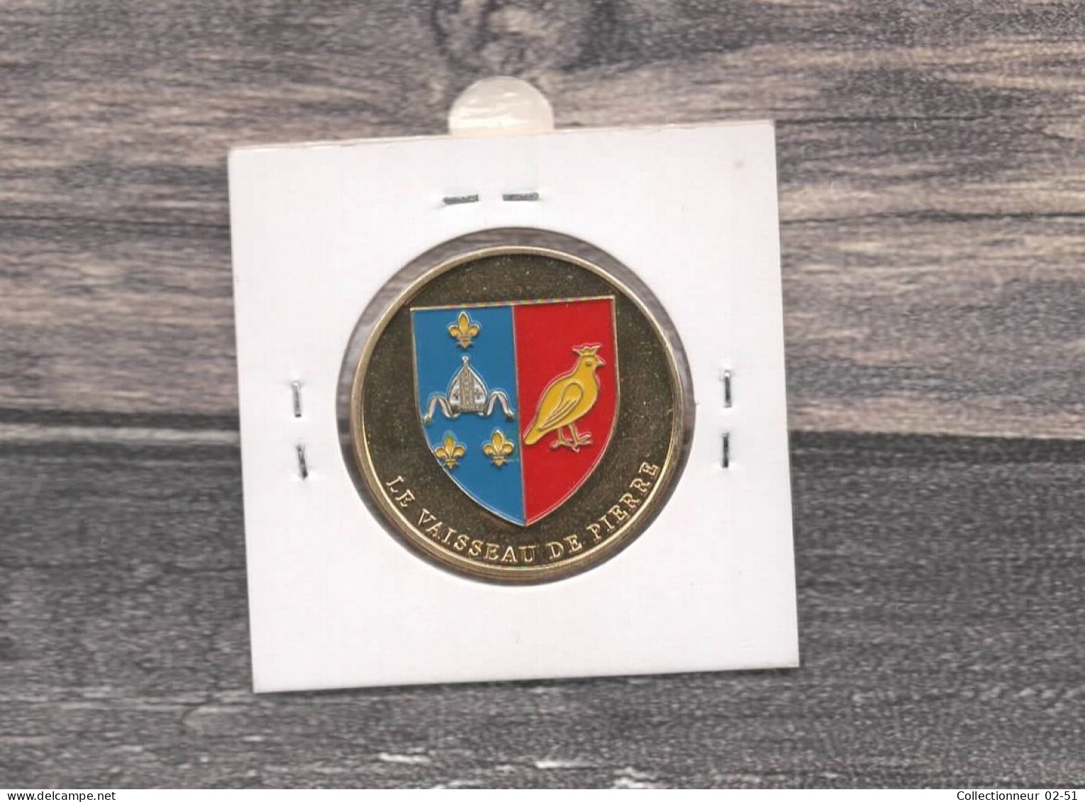 Médaille Souvenirs&Patrimoine : Fort Boyard (couleur Or) - Other & Unclassified