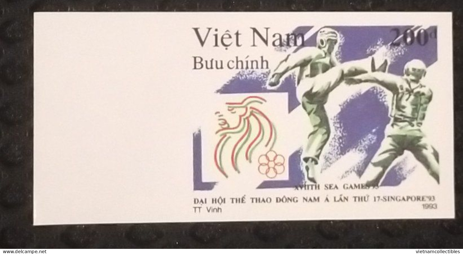 Vietnam Viet Nam MNH Imperf Stamp 1993 : 17th South East Asian Games / Taekwondo / Martial Art (Ms656) - Viêt-Nam