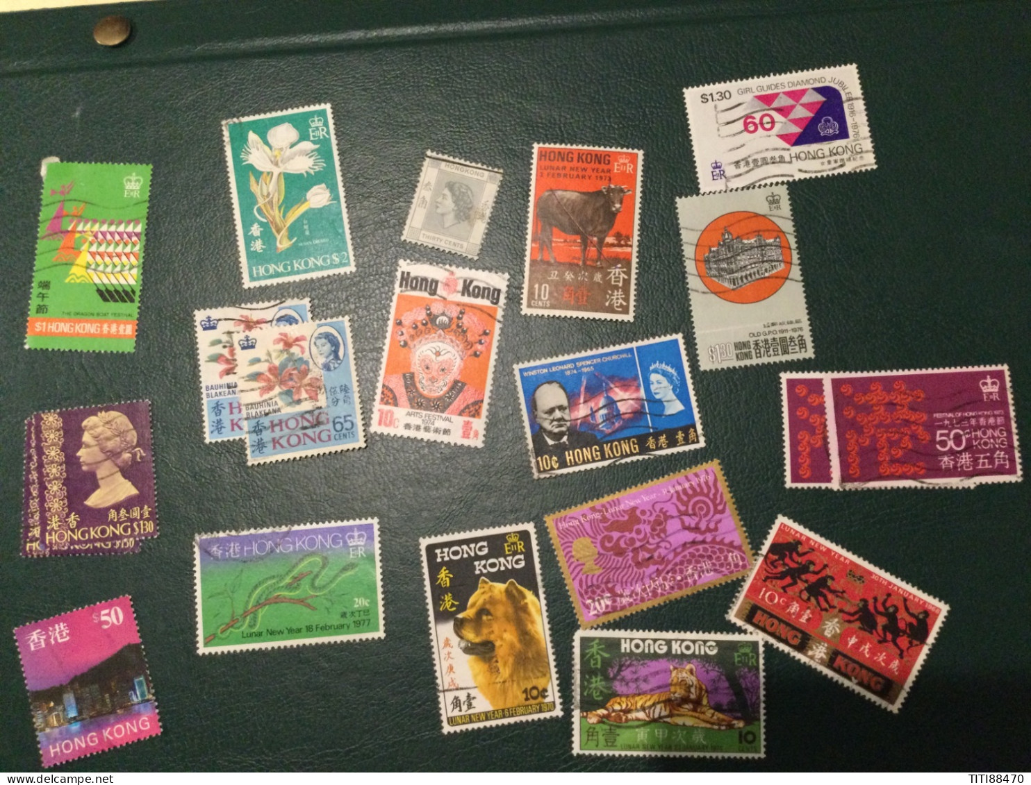 HONG KONG TIMBRES OBLITERES - Gebraucht