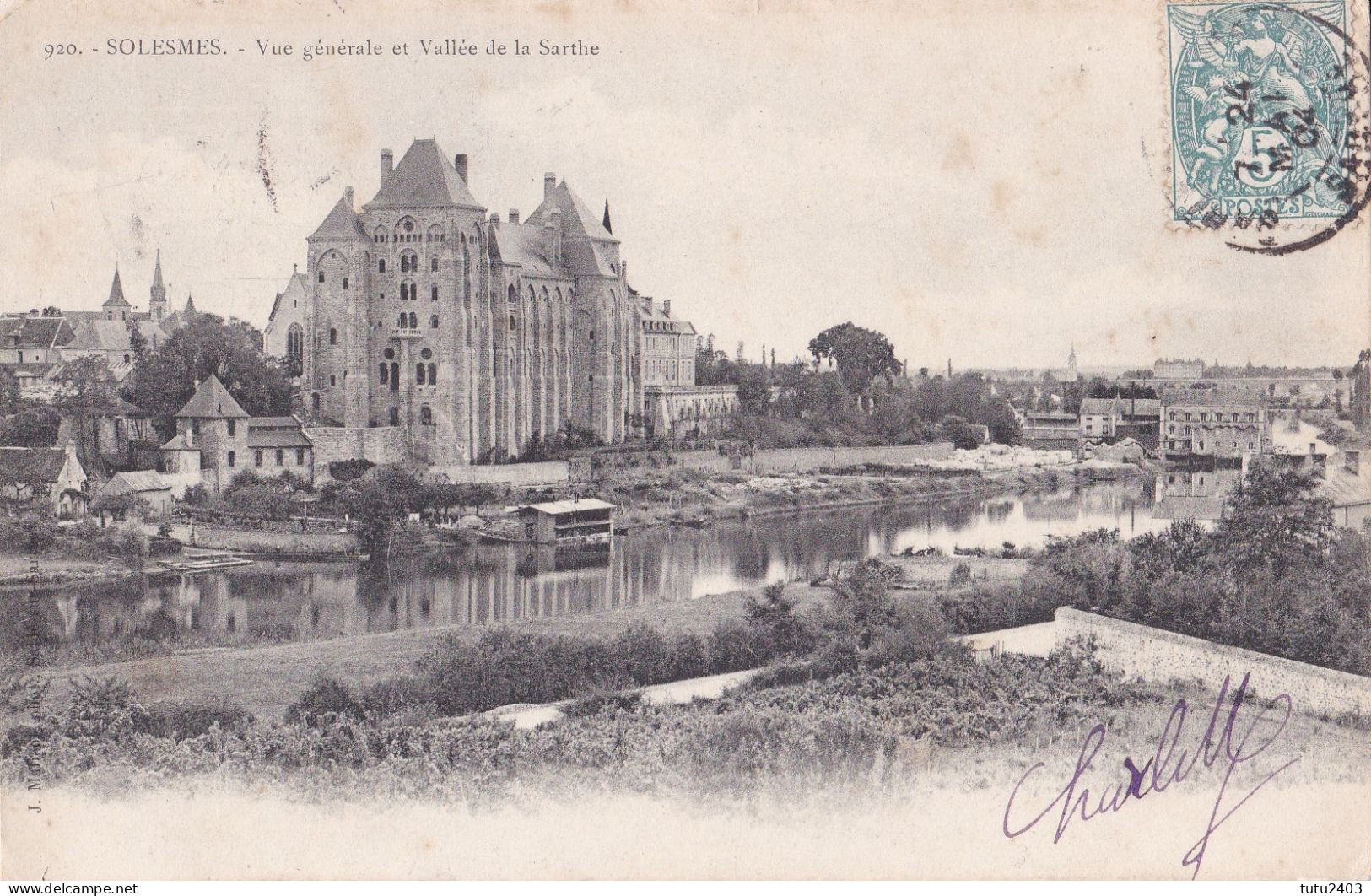 920 SOLESMES                          Vue Generale - Solesmes