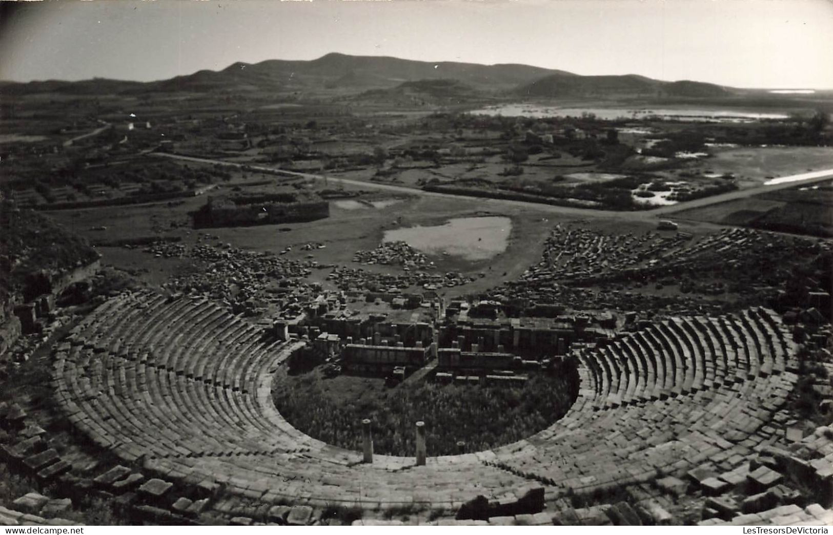 TURQUIE - Milet Tiyatrosu - Le Théâtre - Milet - The Theatre - Miletos - Vue Générale - Carte Postale Ancienne - Turchia