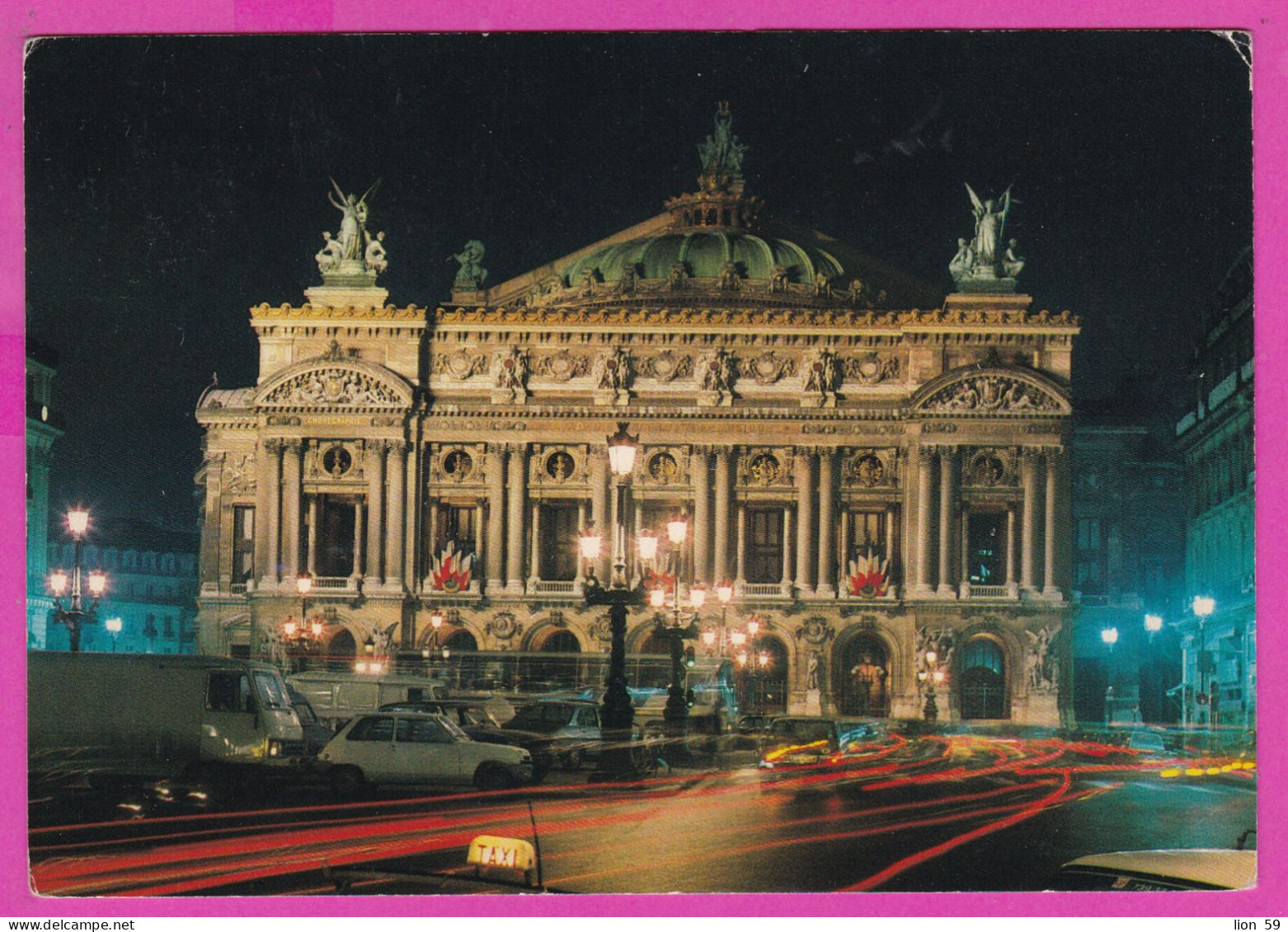 294200 / France - Paris La Nuit Opera PC 1983 USED 0.20+2.00 Fr. Liberty Of Gandon Flamme AVEC L'ENFANT VIVONS LA SECURI - 1982-1990 Liberté De Gandon