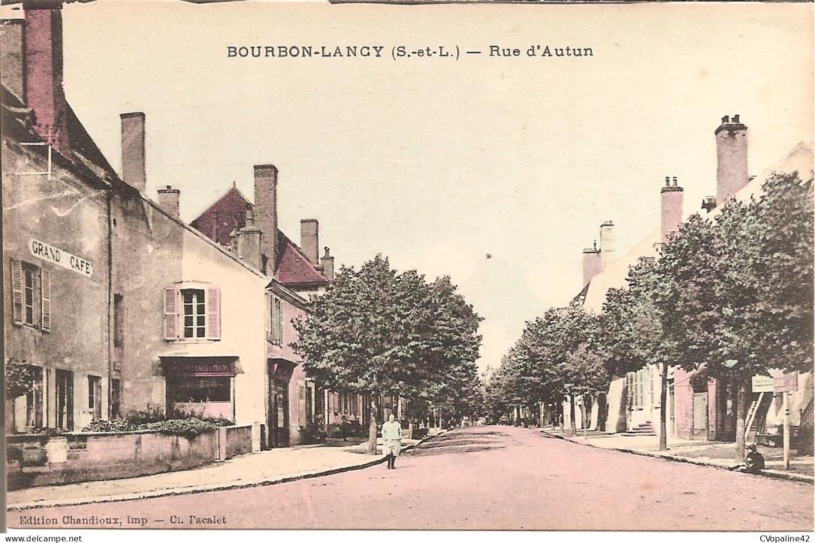 BOURBON-LANCY (71) Rue D'Autun - Other & Unclassified