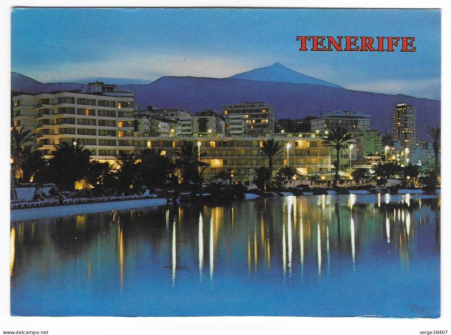 Tenerife - Puerto De La Cruz - Vista Nocturna - N°5585 # 4-24/3 - Other & Unclassified