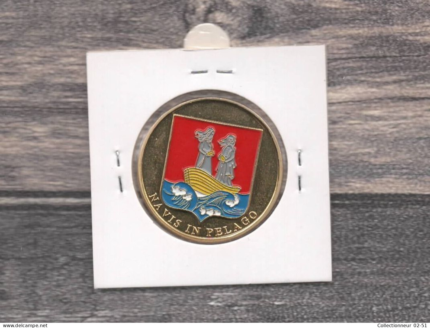 Médaille Souvenirs&Patrimoine : Les Saintes-Maries De La Mer  (couleur Or) - Other & Unclassified