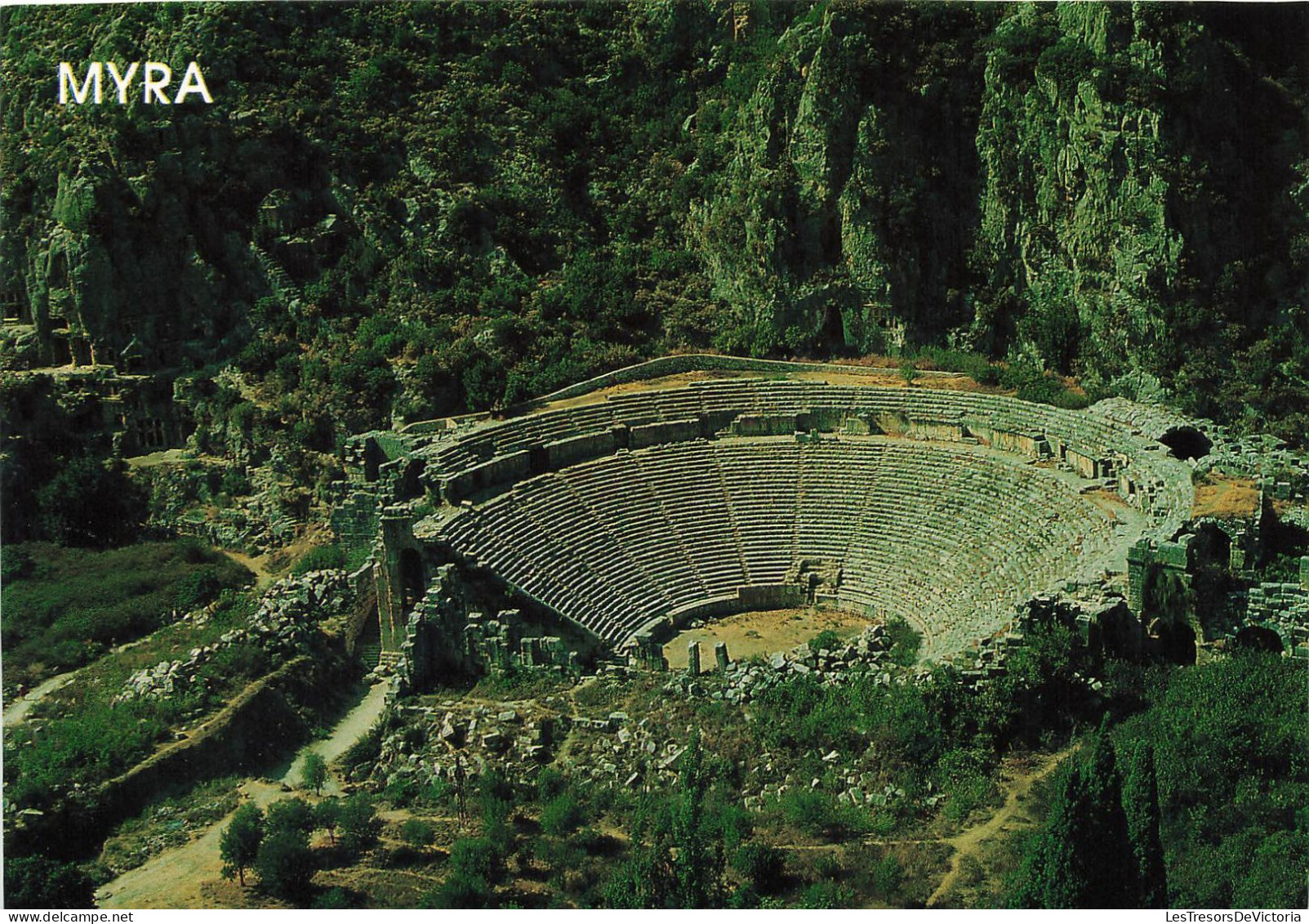 TURQUIE - Myra - Merkez PTT Karsisi Kisla Mah 54 Sokak Yunosoglu - Carte Postale Ancienne - Turquie