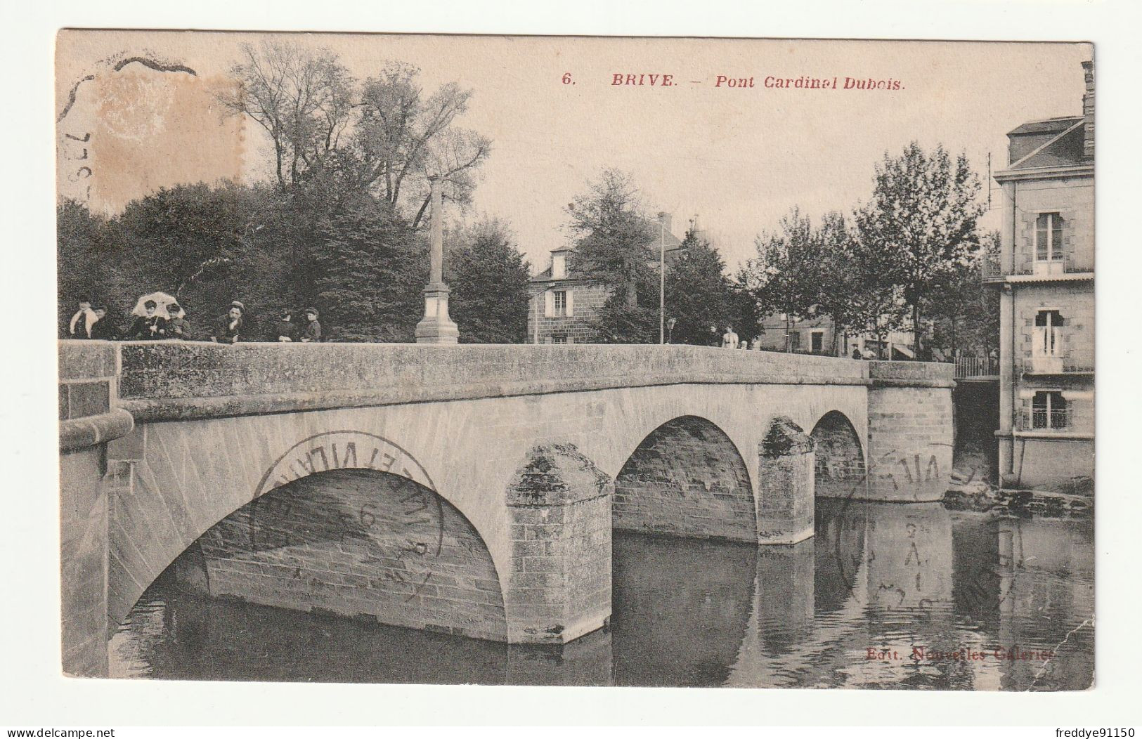 19 . Brive . Pont Cardinet Dubois .  1913 - Brive La Gaillarde