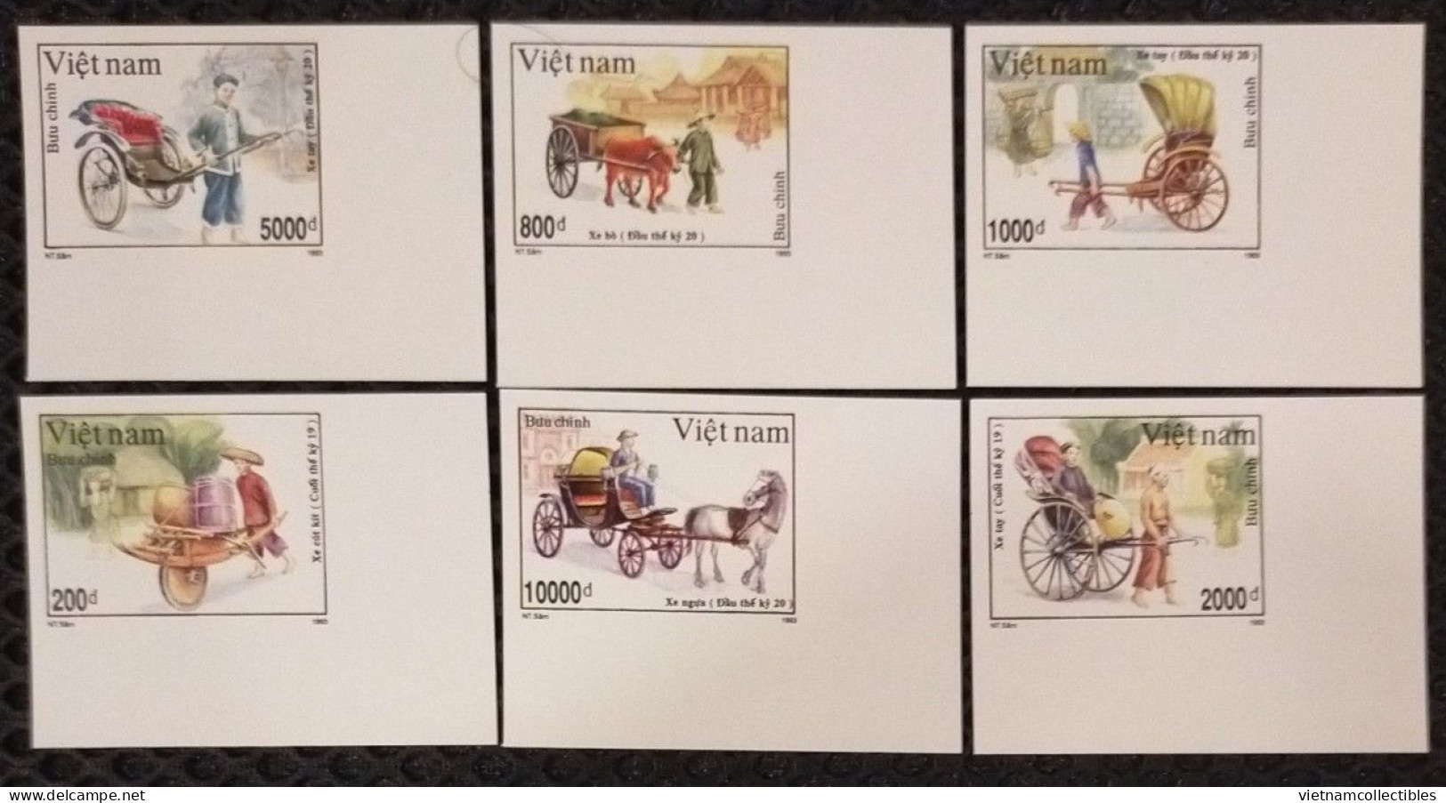 Vietnam Viet Nam MNH Imperf Stamps 1993 : Ancient Means Of Transport / Horse (Ms664) - Vietnam