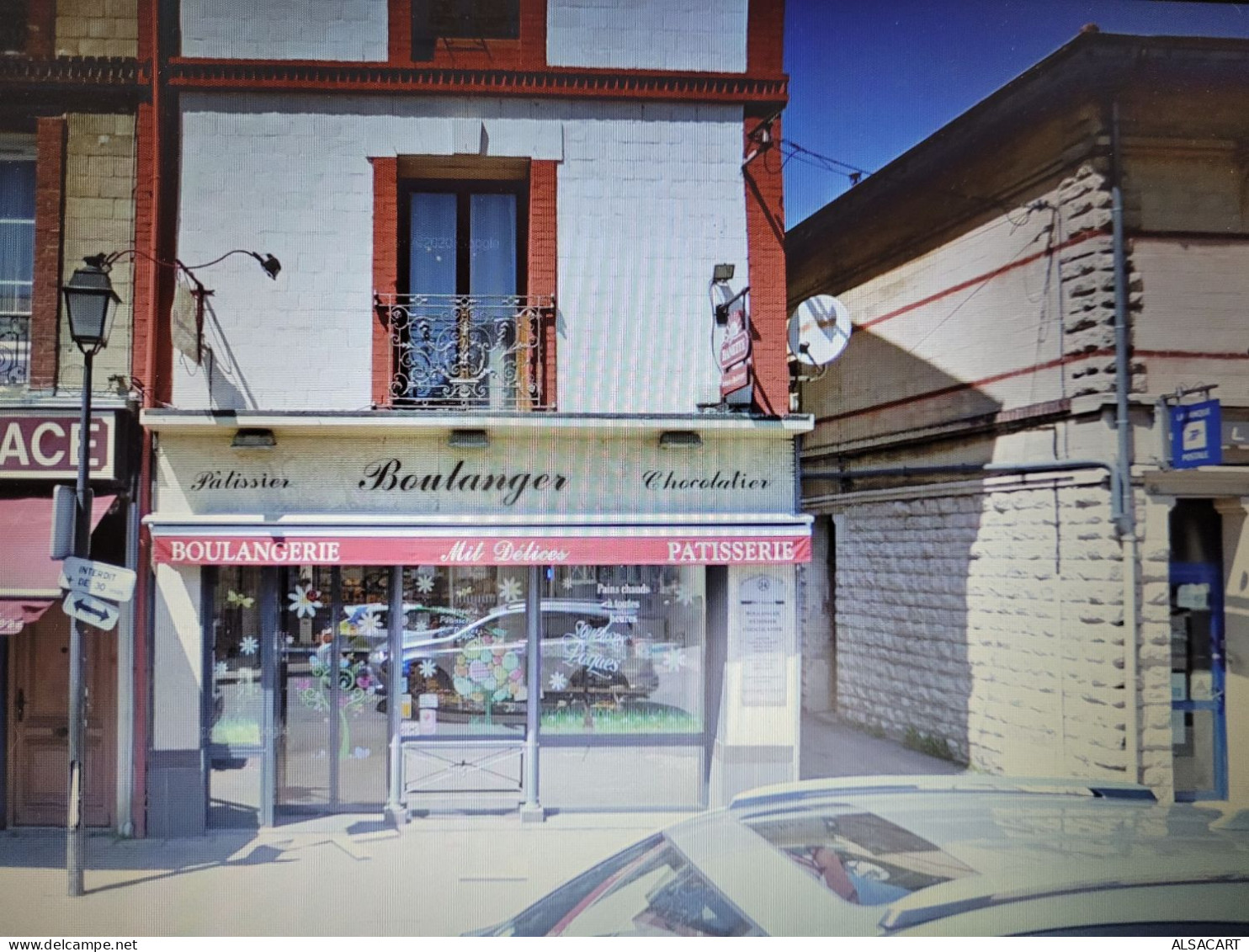 Carte Photo Nogent Sur Oise , Boulangerie Patisserie A GUAY , 24 Place De La République  , Rare - Nogent Sur Oise