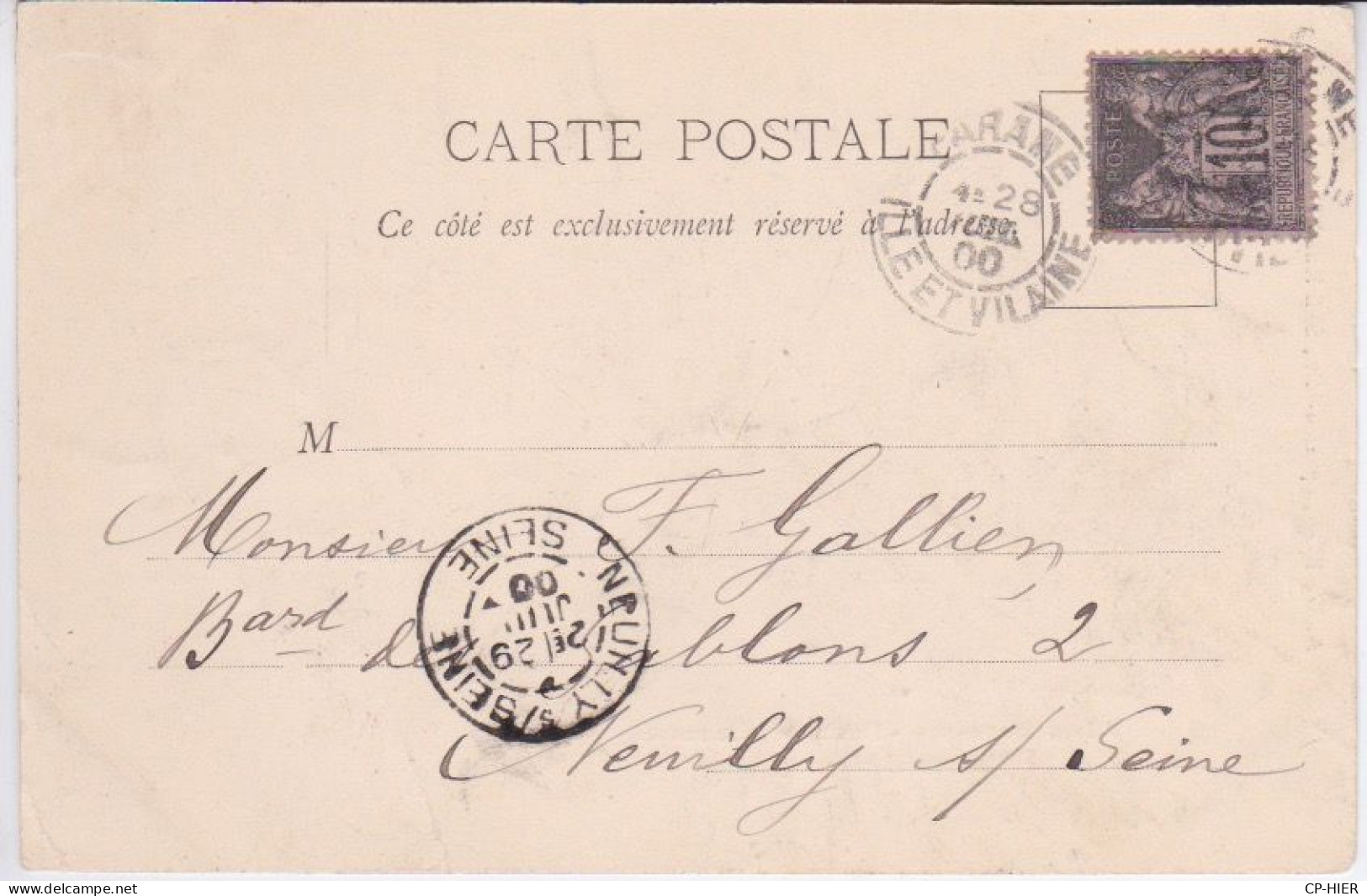 22 - SCENES BRETONNES - DANSES DE L'AIRE NEUVE - EDITION WARON OPTICIEN A ST BRIEUC - VAL ANDRE 1900 - Saint-Brieuc