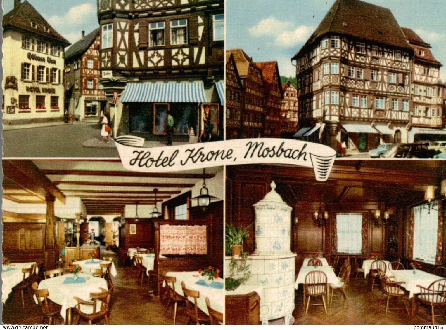 CPSM Hotel Krone, Mosbach - Hotels & Restaurants