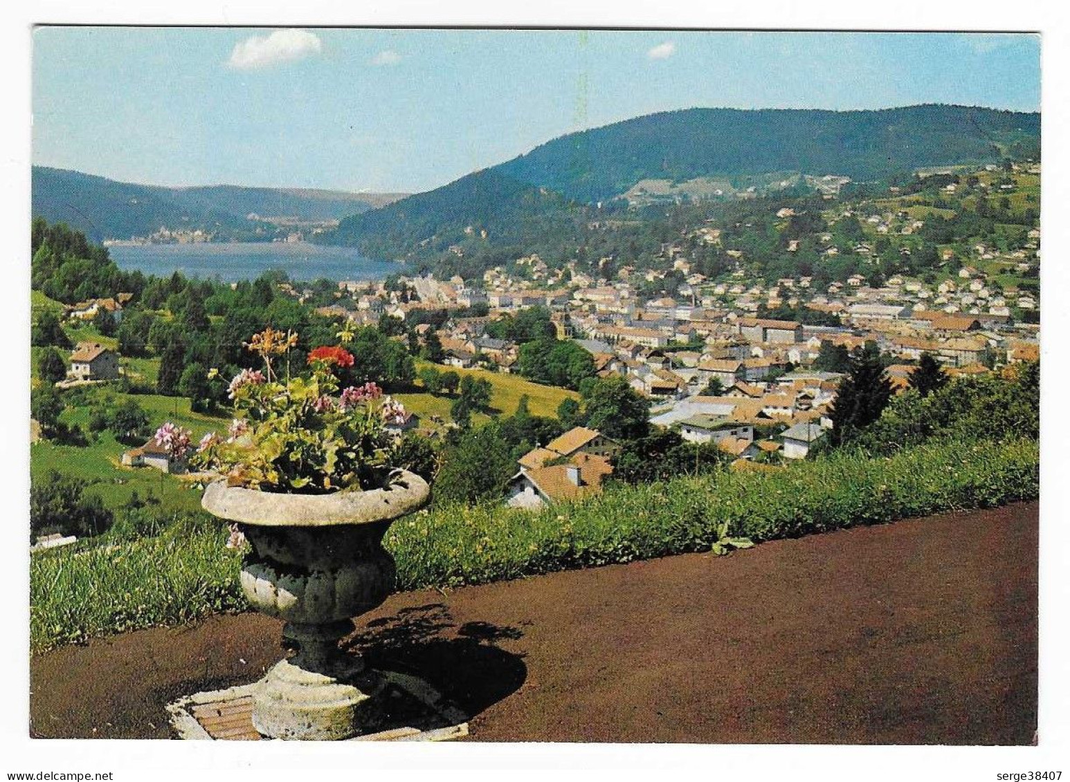 Gérardmer - La Ville Vue Des Gouttridos - N°72.737  # 4-24/3 - Gerardmer