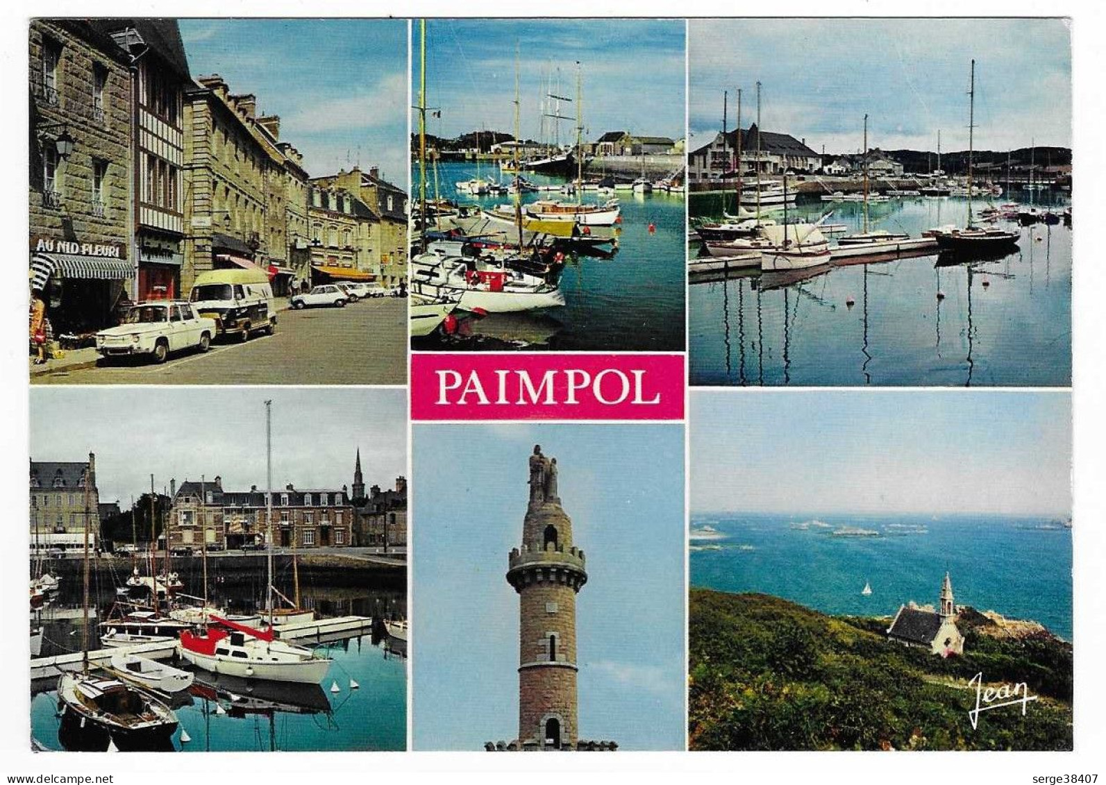 Paimpol - Renault 8 Devant Le Nid Fleuri - Divers Aspects - N°23.744  # 4-24/3 - Paimpol