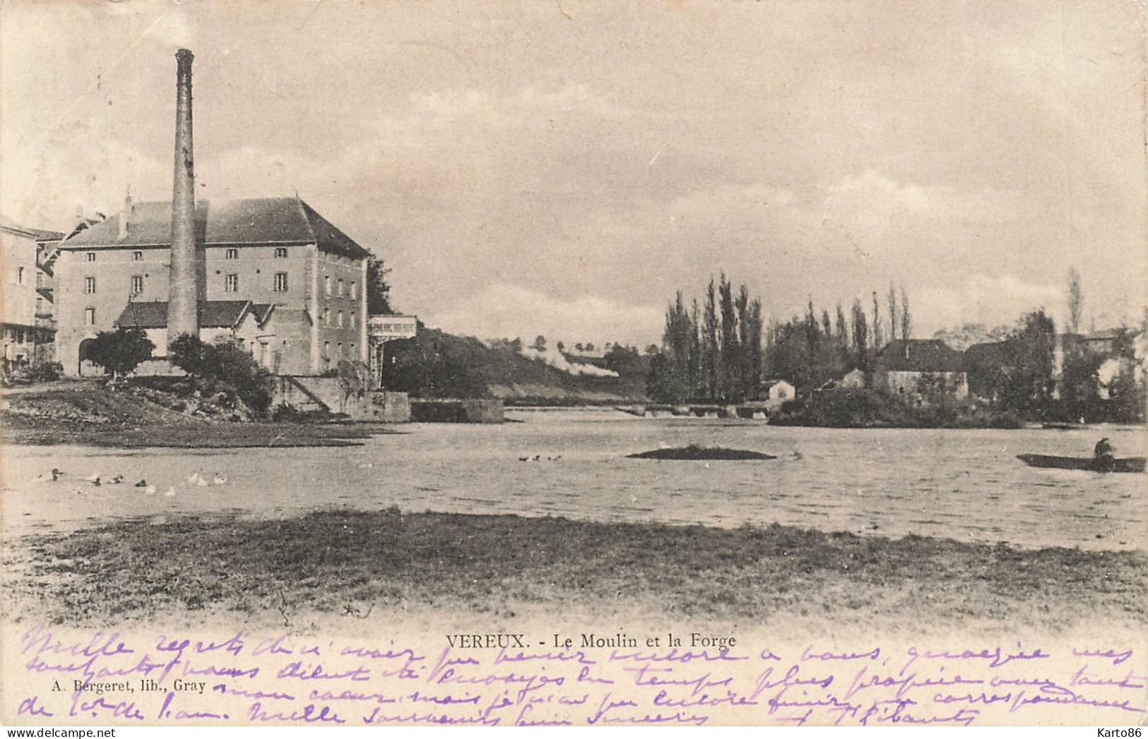 Véreux * Vue Sur Le Moulin Et La Forge * Minoterie - Sonstige & Ohne Zuordnung