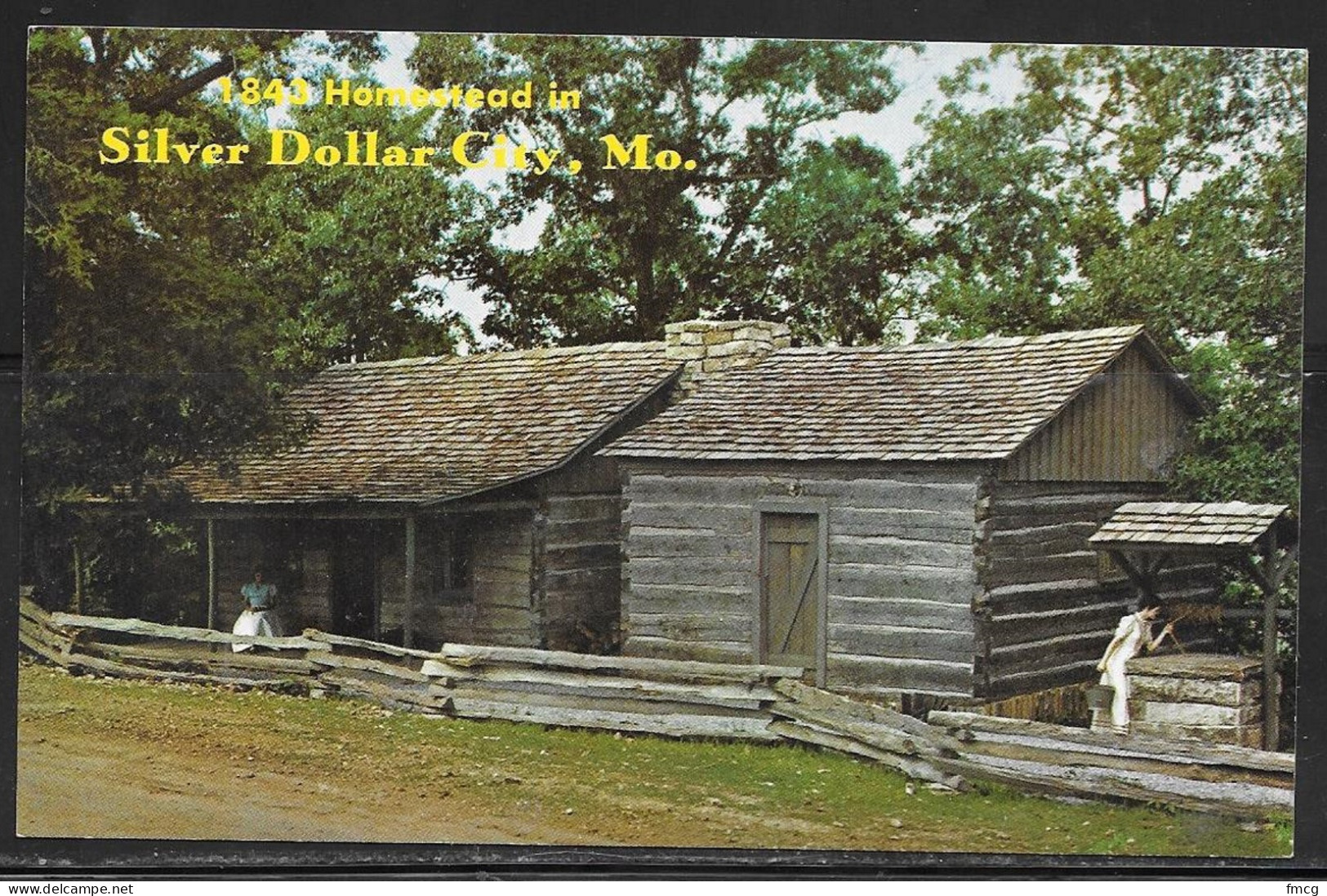 Missouri, Silver Dollar City, 1843 Homestead, Unused - Andere & Zonder Classificatie