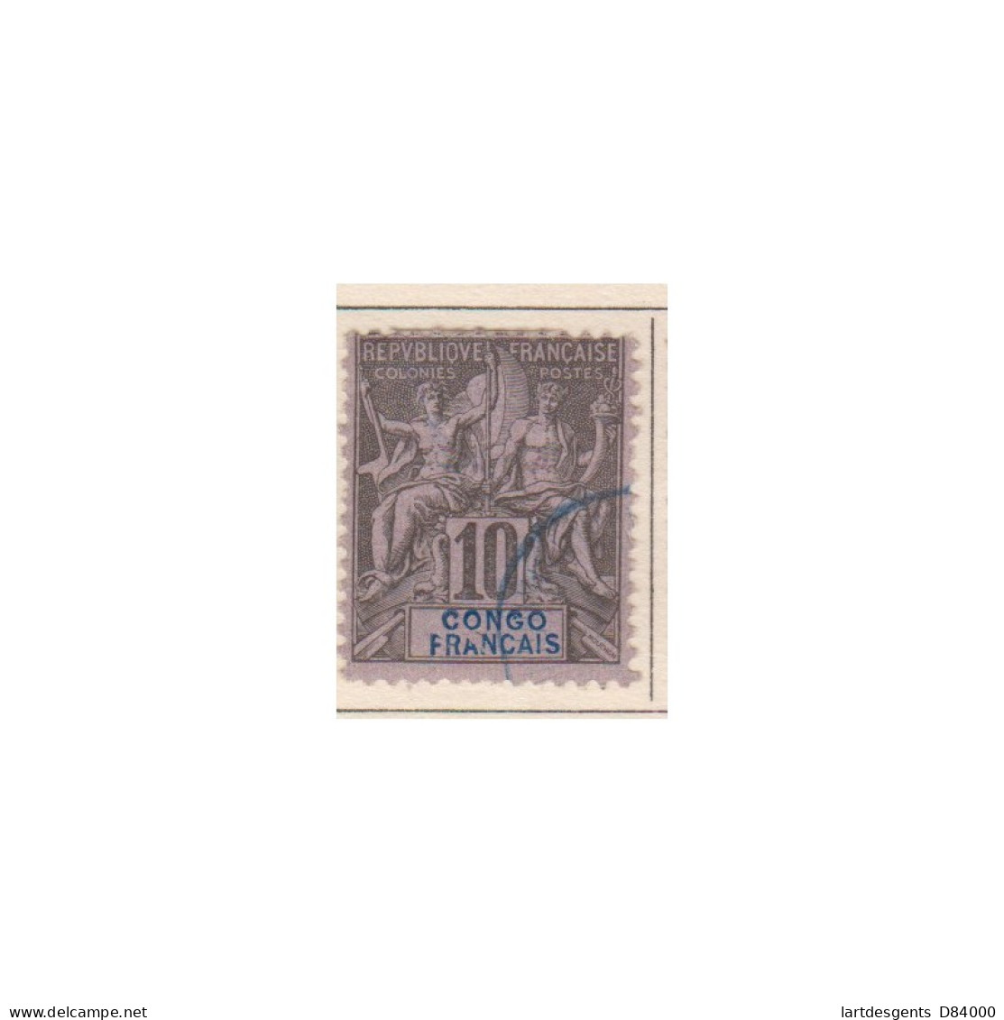 Série 17 Timbres Des Colonies Françaises De 1892-1900 - Congo  - Oblitérés - Cote 405 Euros - L'artdesgents.fr - Lettres & Documents