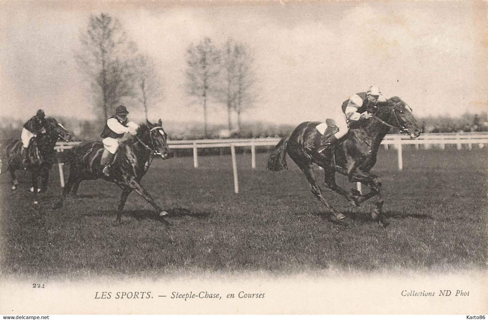 Hippisme * Les Sports N°224 * Steeple Chase , En Course * Hippique Cheval Chevaux équitation Jockey - Hippisme