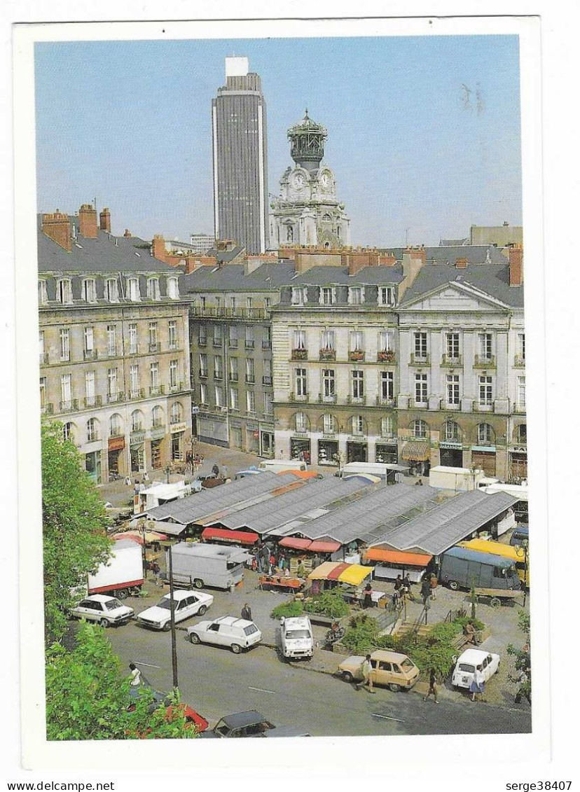 Nantes - Le Marché De La Commune Du Bouffay - N°4426  # 4-24/3 - Nantes