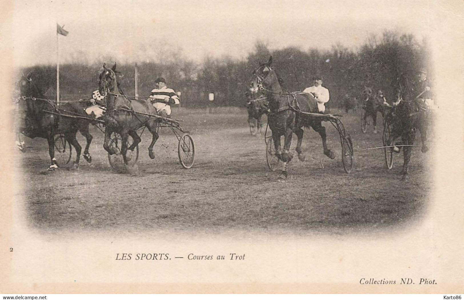 Hippisme * Les Sports N°2 * Courses Au Trot * Hippique Cheval Chevaux équitation Jockey - Hippisme