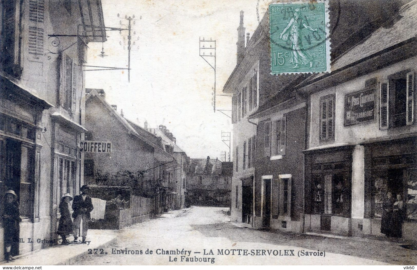 73  LA MOTTE SERVOLEX  (ENV DE CHAMBERY)  LE FAUBOURG - Chambery