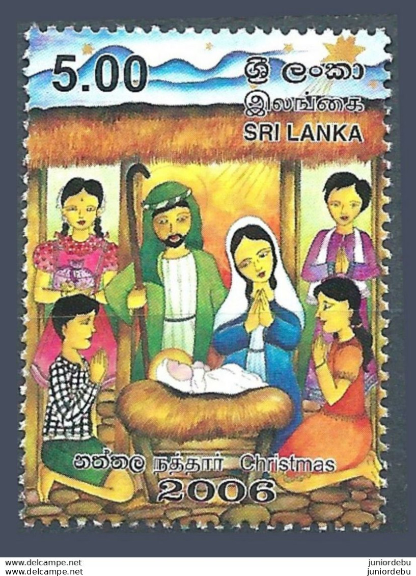 Sri Lanka - 2006 -  Christmas   - MNH. ( OL 10/11/2022 ) - Sri Lanka (Ceylan) (1948-...)