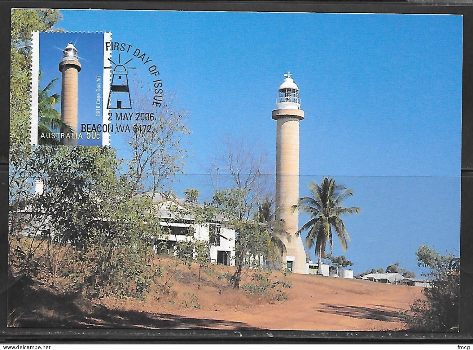 2006 Australia Lighthouse, Cape Don NT - Non Classés