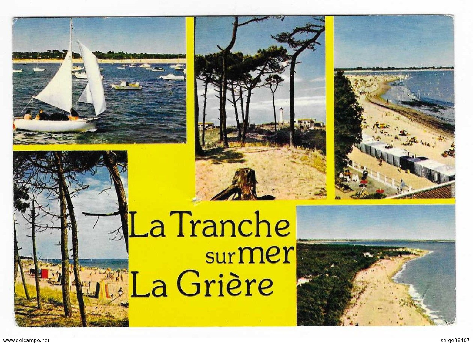 La Tranche Sur Mer - 1977 - Port De Plaisance - Plages De La Tranche Et De La Grière   # 4-24/3 - La Tranche Sur Mer