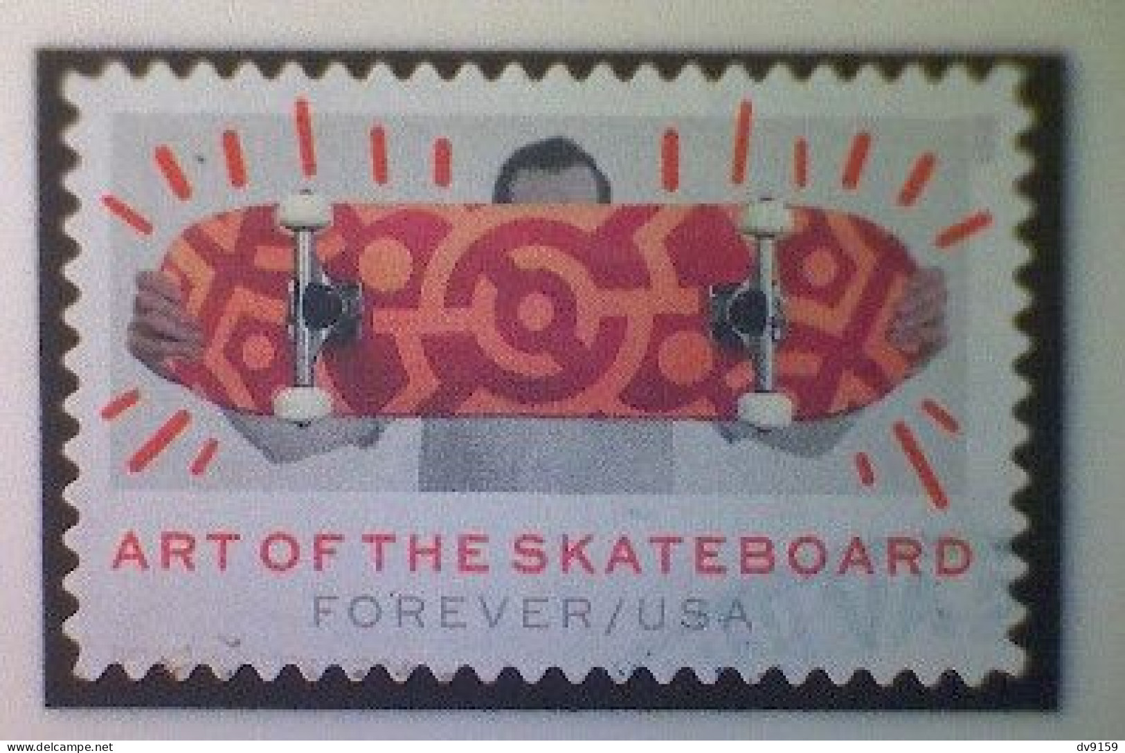 United States, Scott #5764, Used(o), 2023, Art Of The Skateboard: Abstraction, (63¢) - Gebraucht