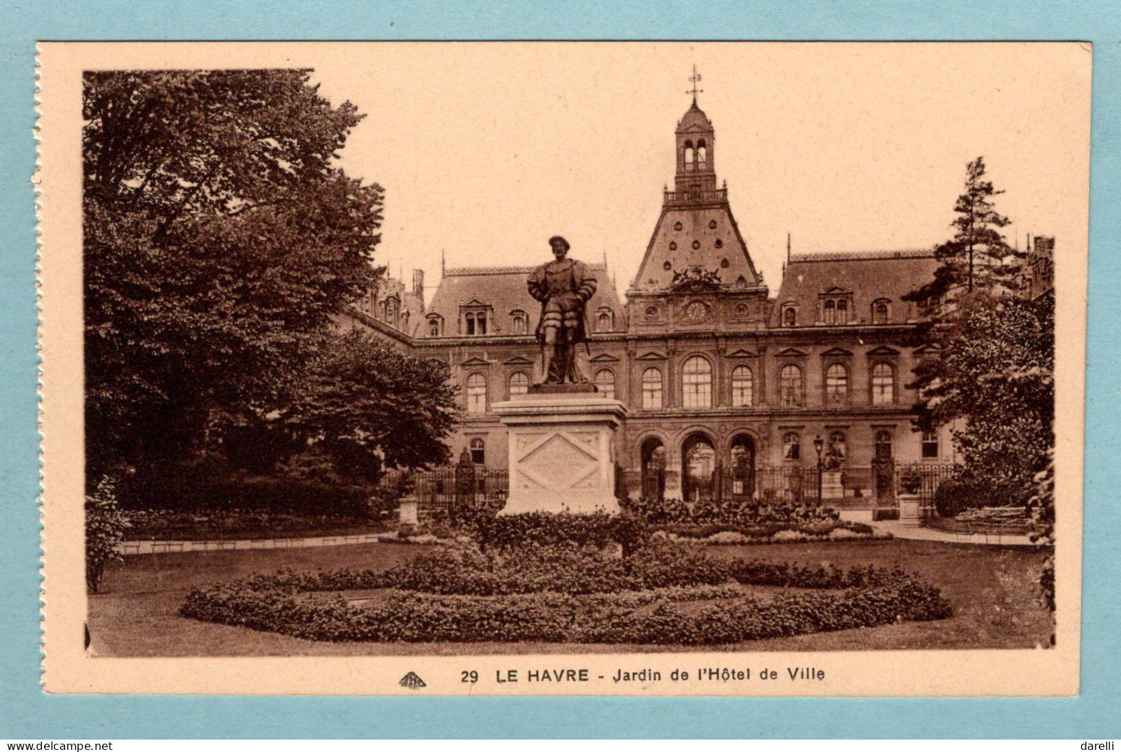 CP 76 - Le Havre - Jardin De L'Hôtel De Ville - Unclassified