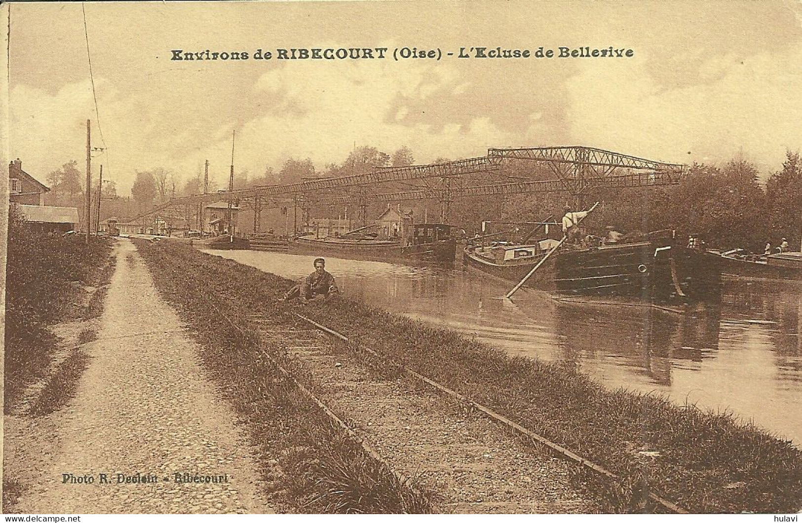 60  ENVIRONS DE RIBECOURT - L' ECLUSE DE BELLERIVE (ref 7880) - Ribecourt Dreslincourt