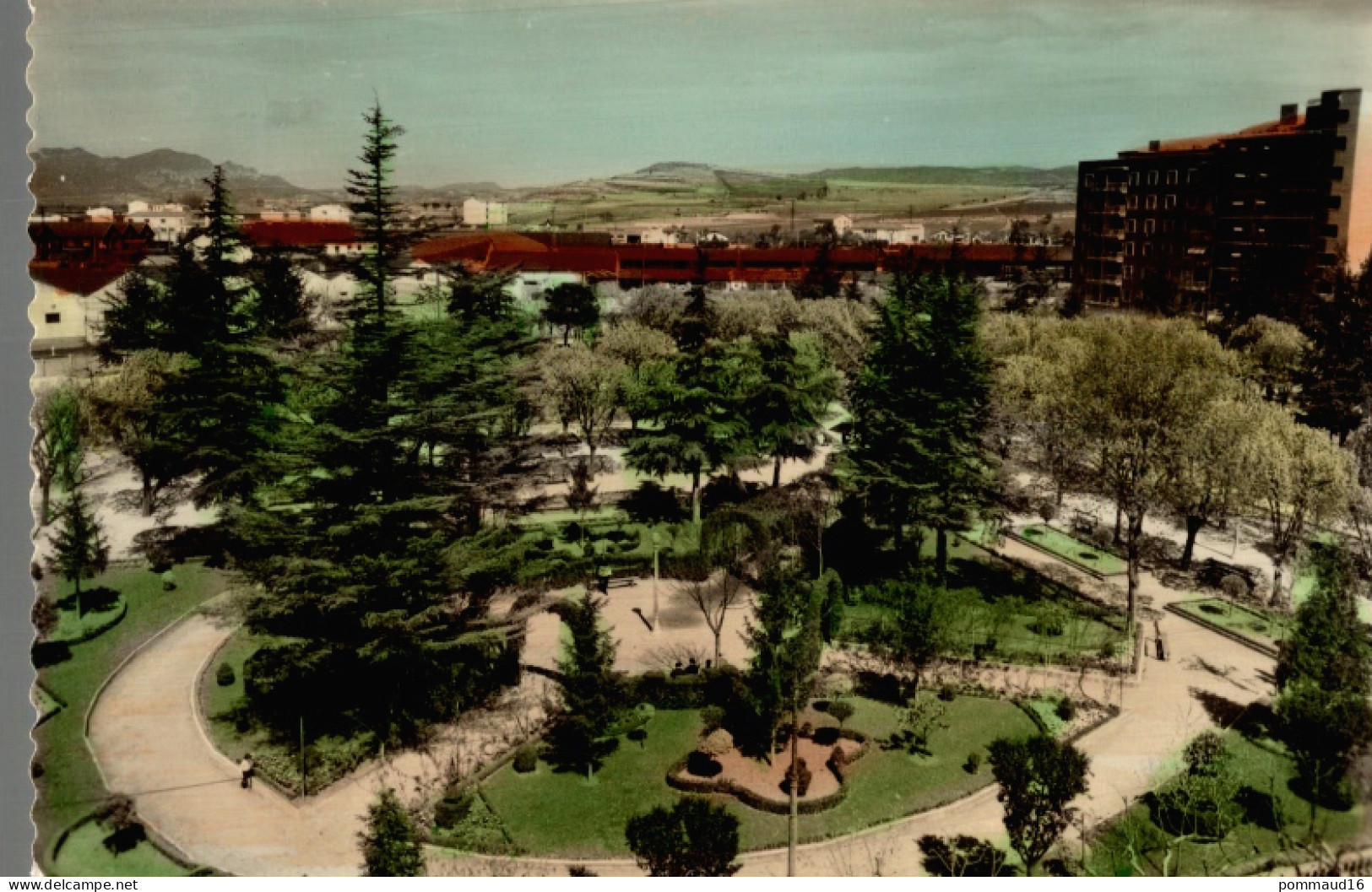 CPSM Mirando De Ebro Parque De Calvo Sotelo - Andere & Zonder Classificatie