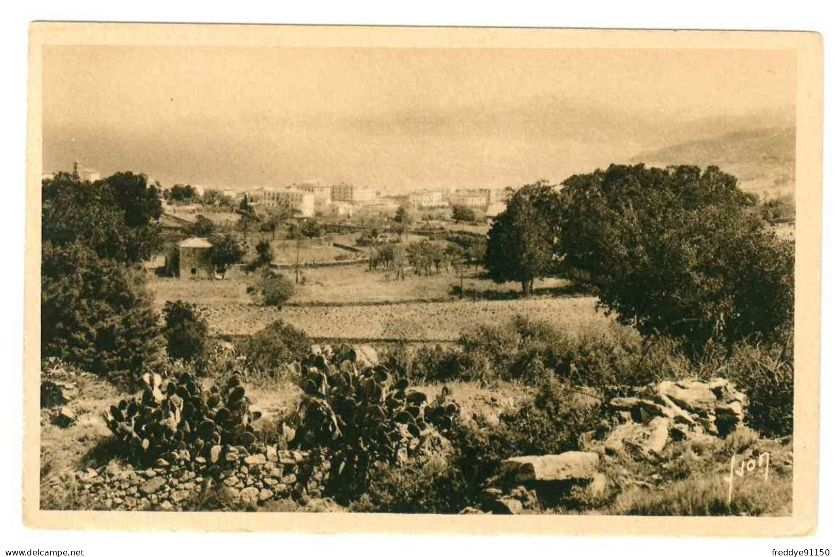 CPA 20 . 2B . Corse . L'ile Rousse . Vue Générale - Autres & Non Classés