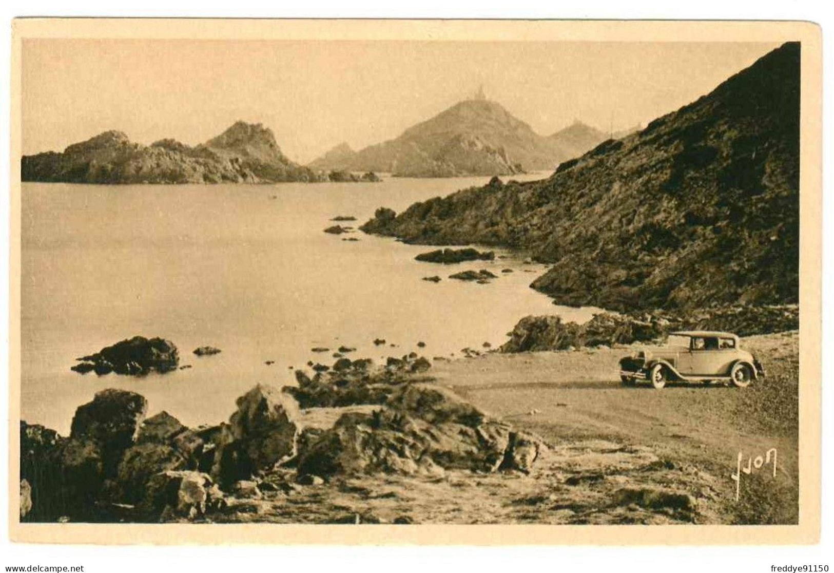 CPA 20 . 2A . Corse .  Ajaccio . Les Iles Sanguinaires - Ajaccio