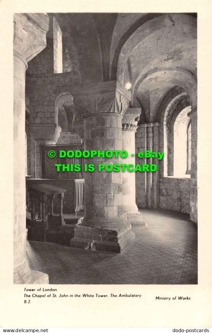 R515176 Tower Of London. The Chapel Of St. John In The White Tower. The Ambulato - Autres & Non Classés