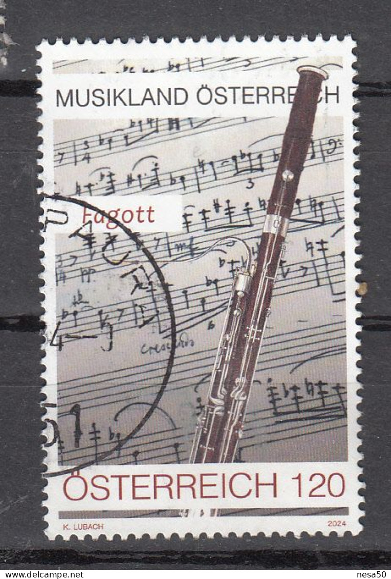 Oostenrijk 2024 Mi Nr  3769, Muziek - Gebraucht