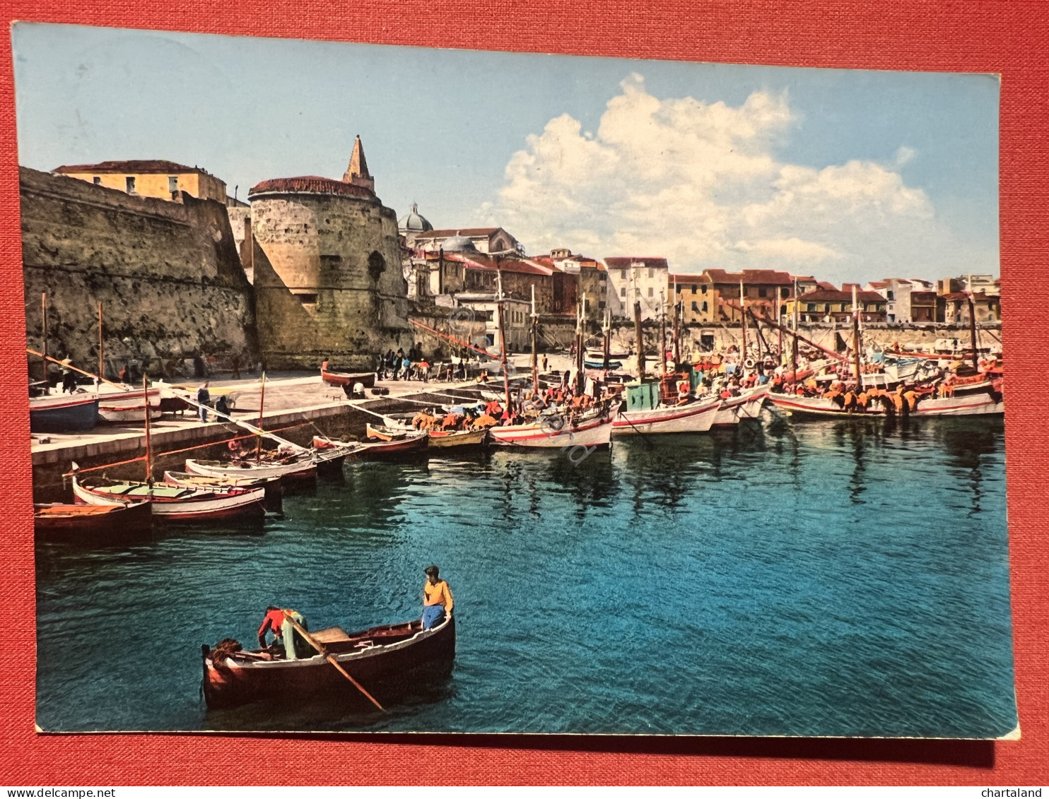 Cartolina - Alghero ( Sassari ) - Il Porto - 1961 - Sassari
