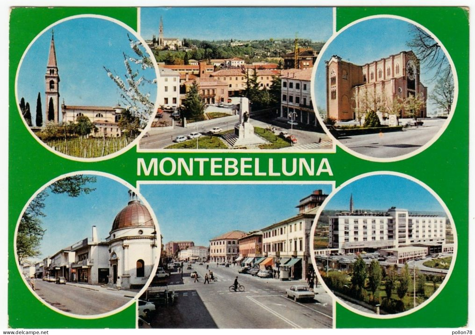 MONTEBELLUNA - TREVISO - 1975 - VEDUTE - Treviso