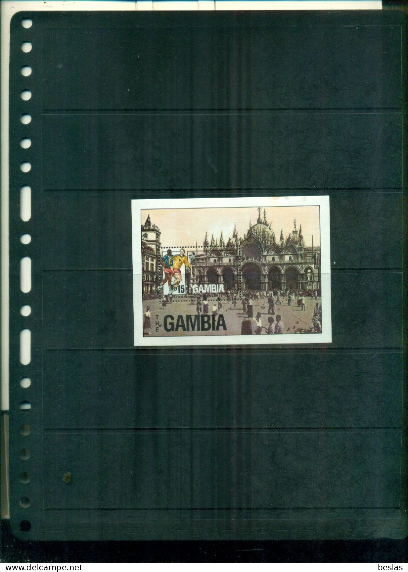 GAMBIA ITALIA 90 1 BF NEUF A PARTIR DE 1,50 EUROS - Gambie (1965-...)