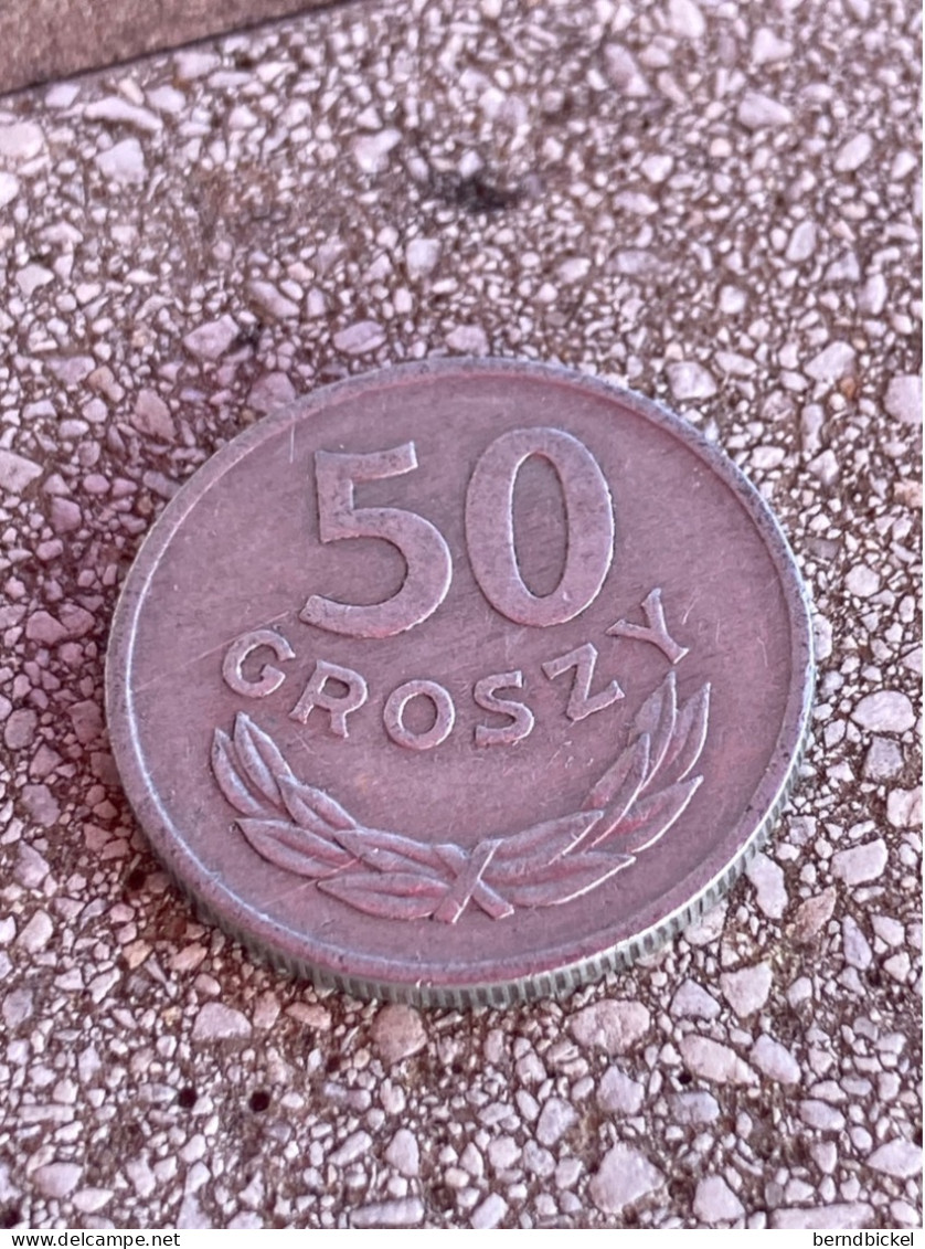 Münze Münzen Umlaufmünze Polen 50 Groszy 1972 - Poland