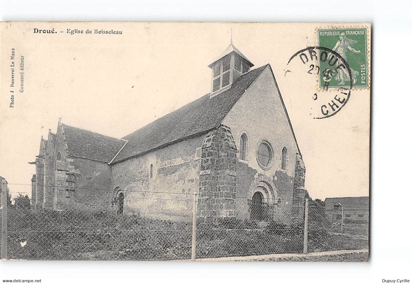 DROUE - Eglise De Boisseleau - Très Bon état - Droue