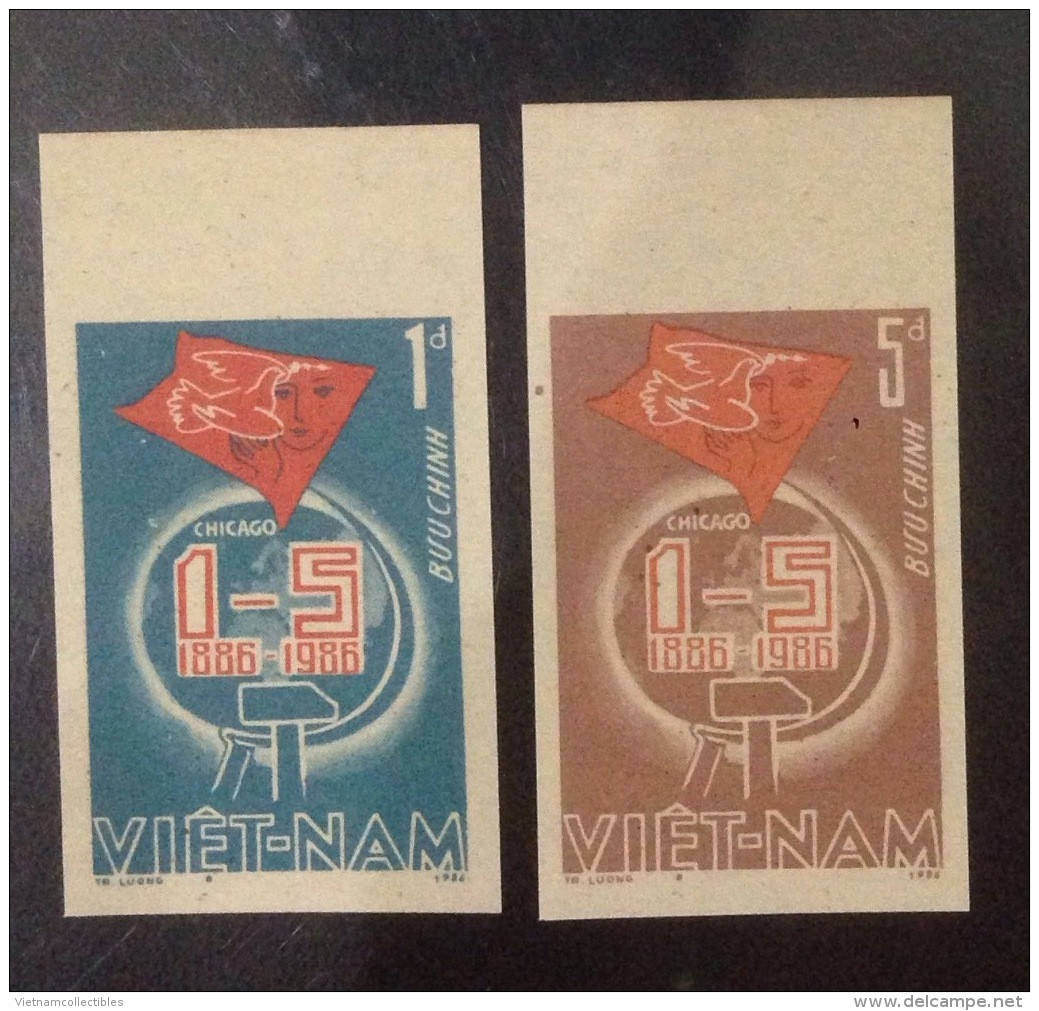 Vietnam Viet Nam MNH Imperf Stamps 1986 : Centenary Of International Labor Day / Picasso (Ms490) - Viêt-Nam