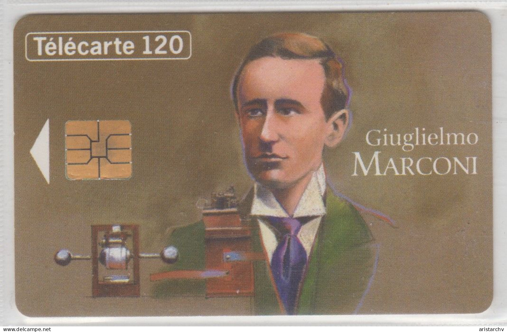 FRANCE 1993 GIUGLIELMO MARCONI INVENTOR RADIO TECHNICS PHYSICS NOBEL PRIZE - 1993