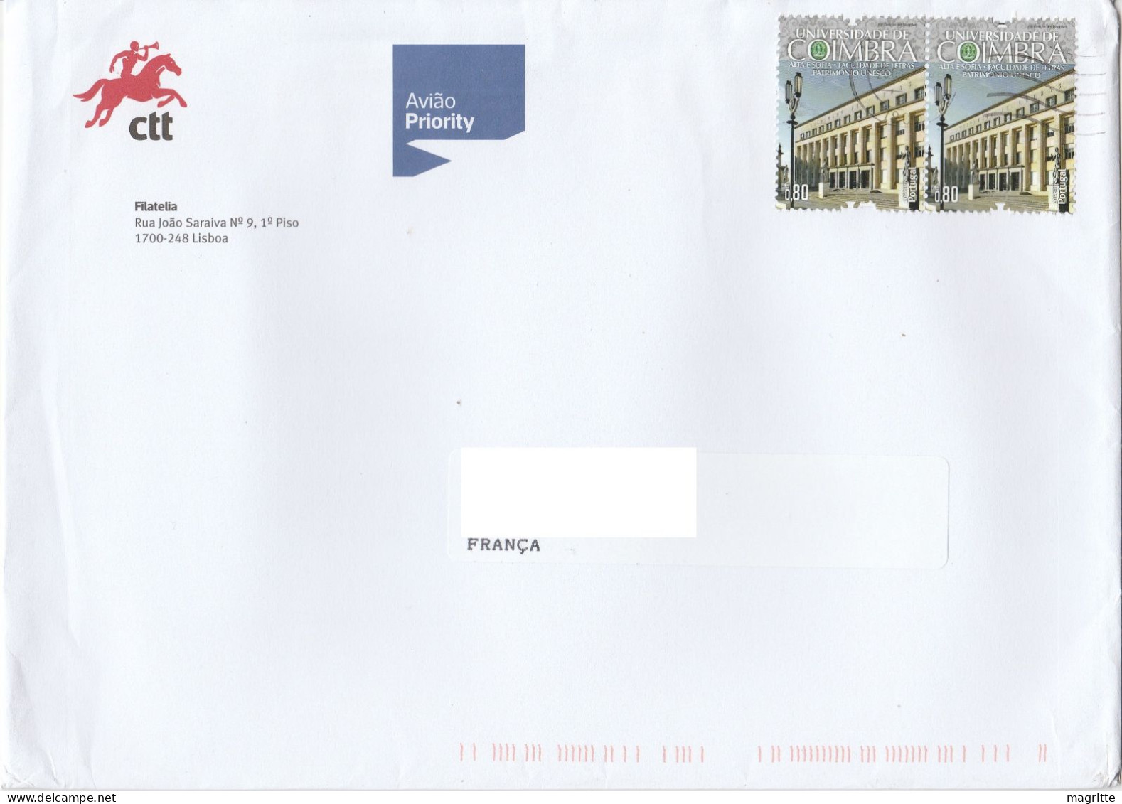 Portugal Lot 10 Lettres Voyagées Poisson Coimbra Barrage Santa Lucia Madeire 10 Travelled Letters - Briefe U. Dokumente