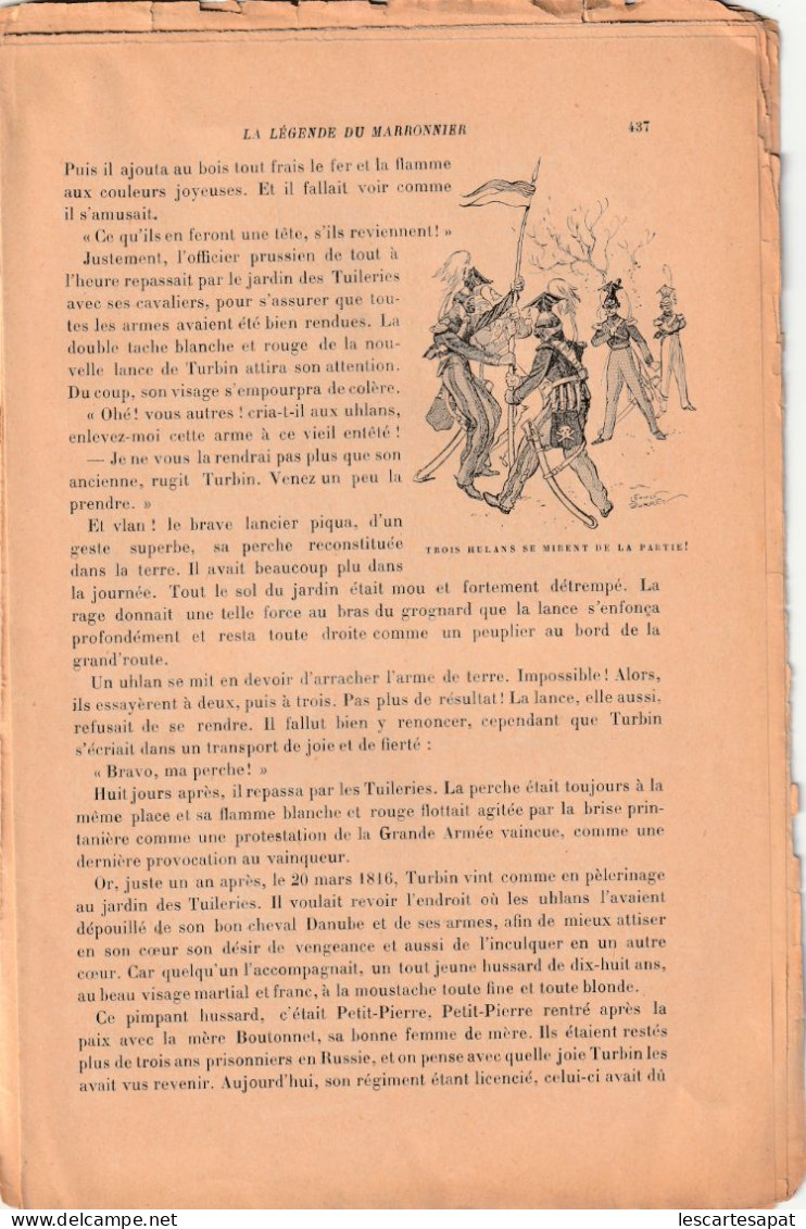 Mon Journal 12 Avril 1913 Illustrateur Leonce Burret, Henri Morin - 1900 - 1949