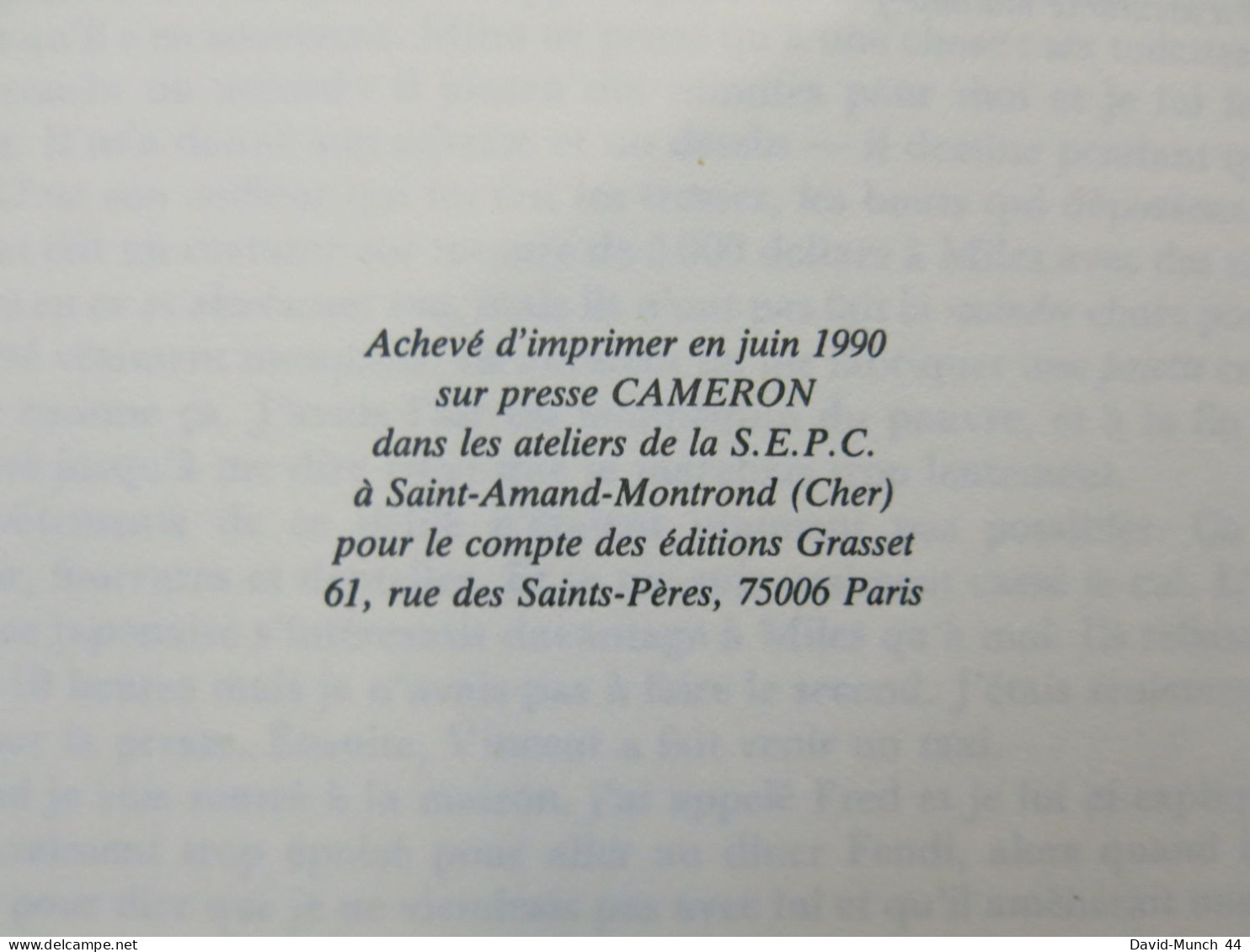 Journal de Andy Warhol, édition établie par Pat Hackett. Bernard Grasset, Paris. 1990
