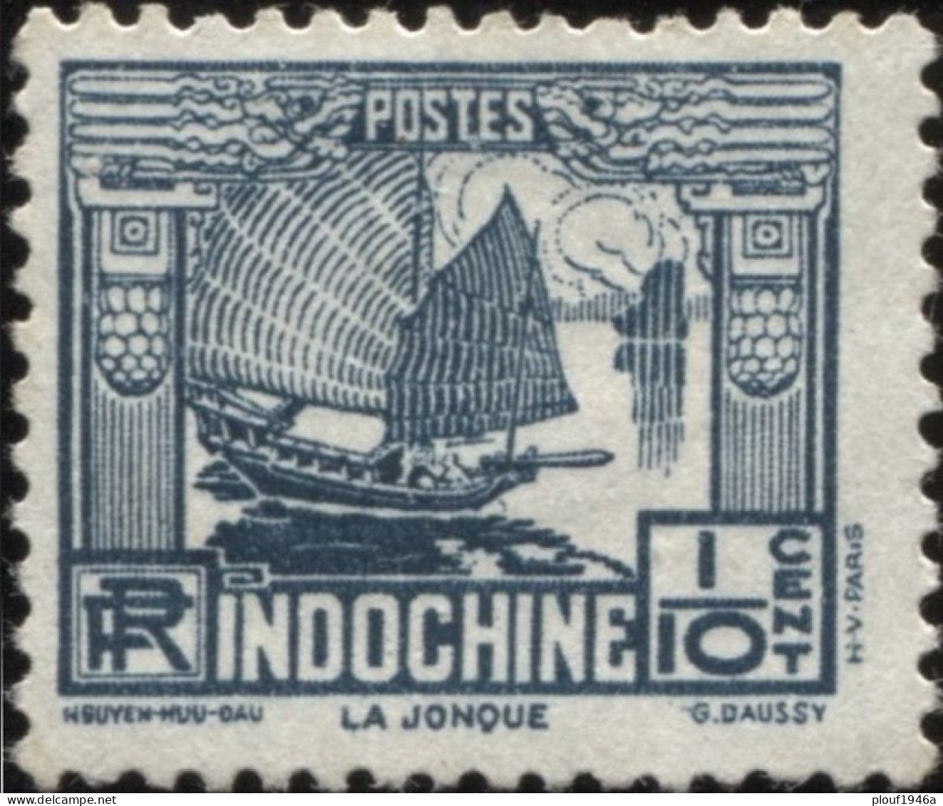 Pays : 234 (Indochine : Col. Franç.) Yvert Et Tellier N° : 150 (**) - Unused Stamps